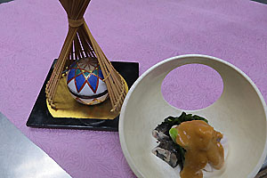 女将の手作りデザート